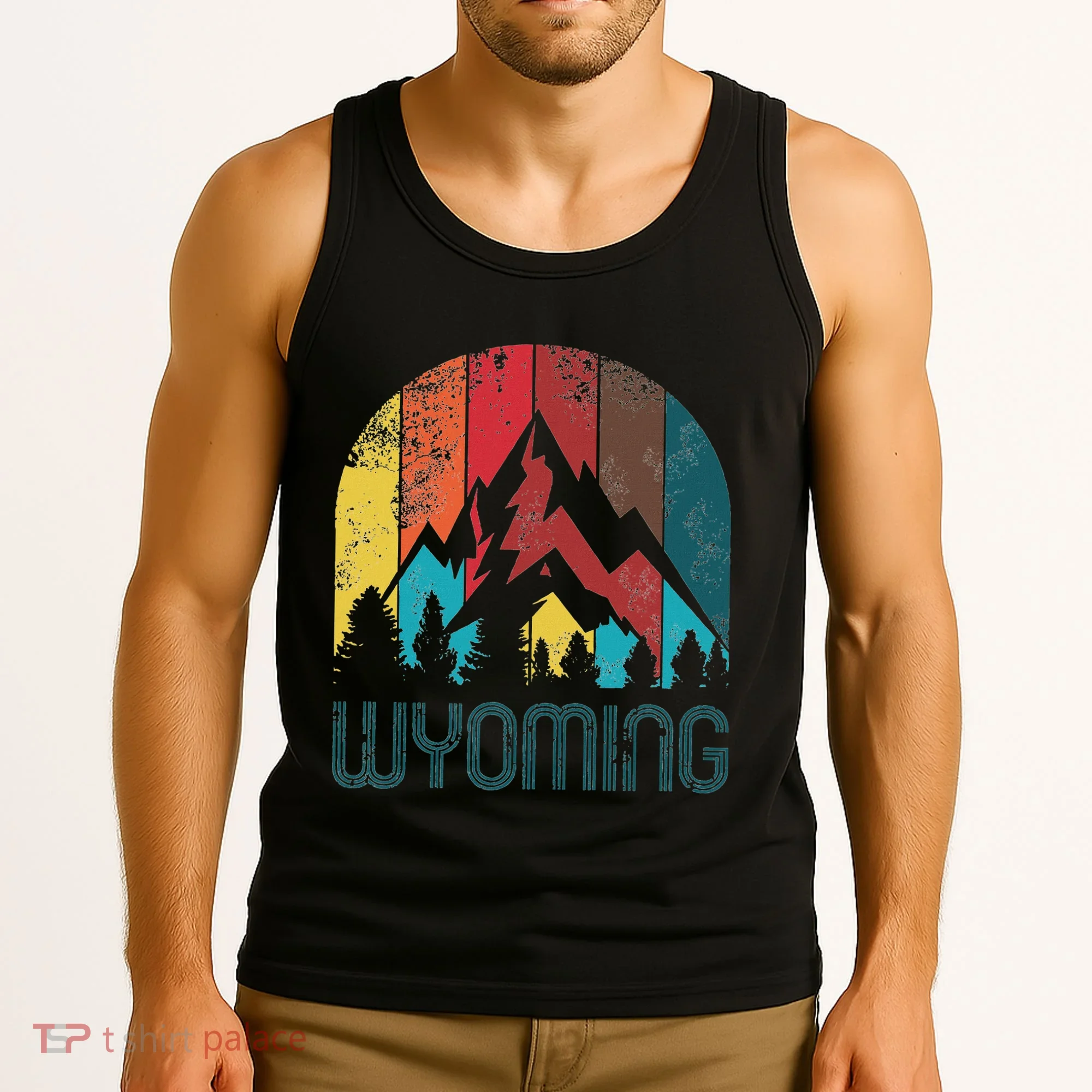 Retro Wyoming Tank Top