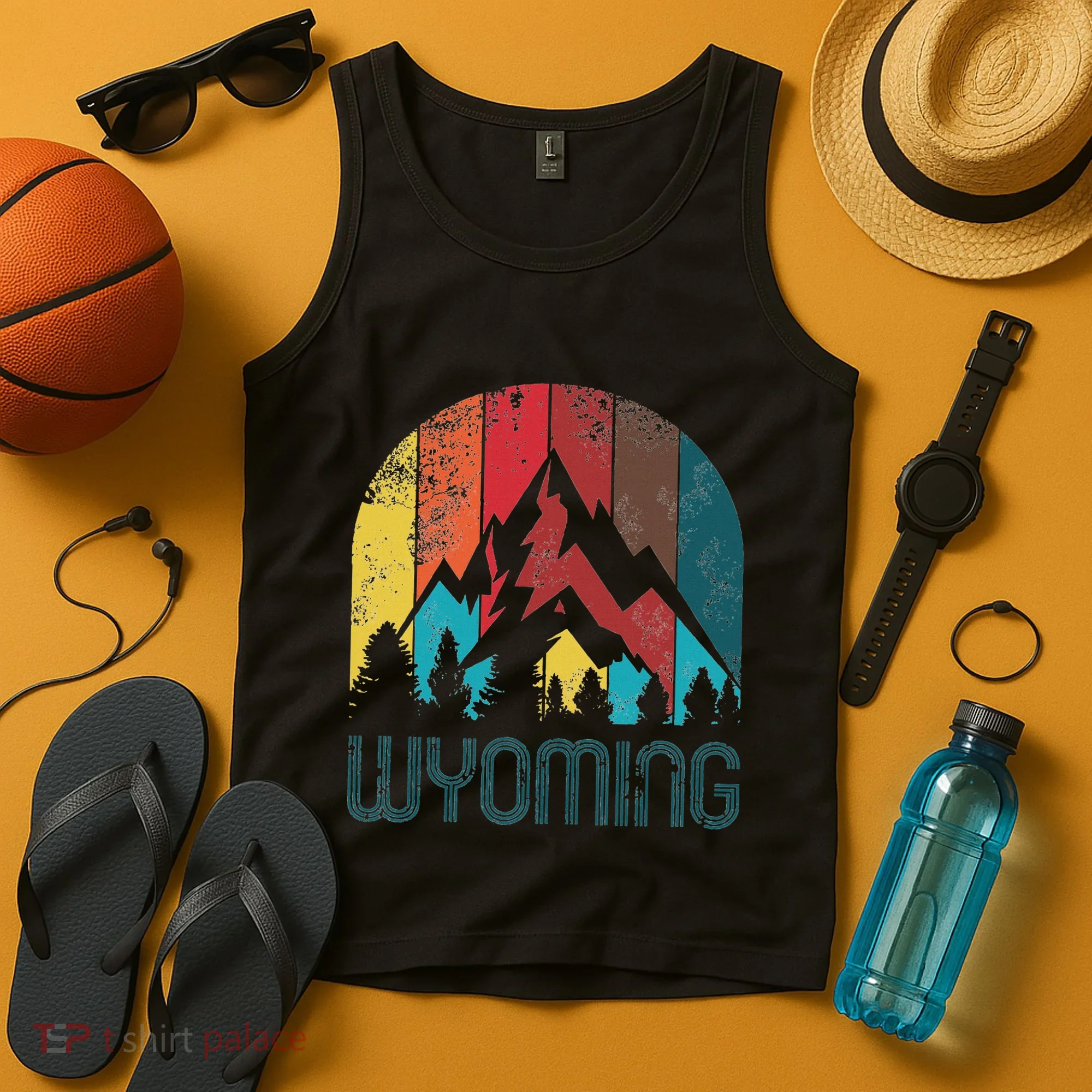 Retro Wyoming Tank Top