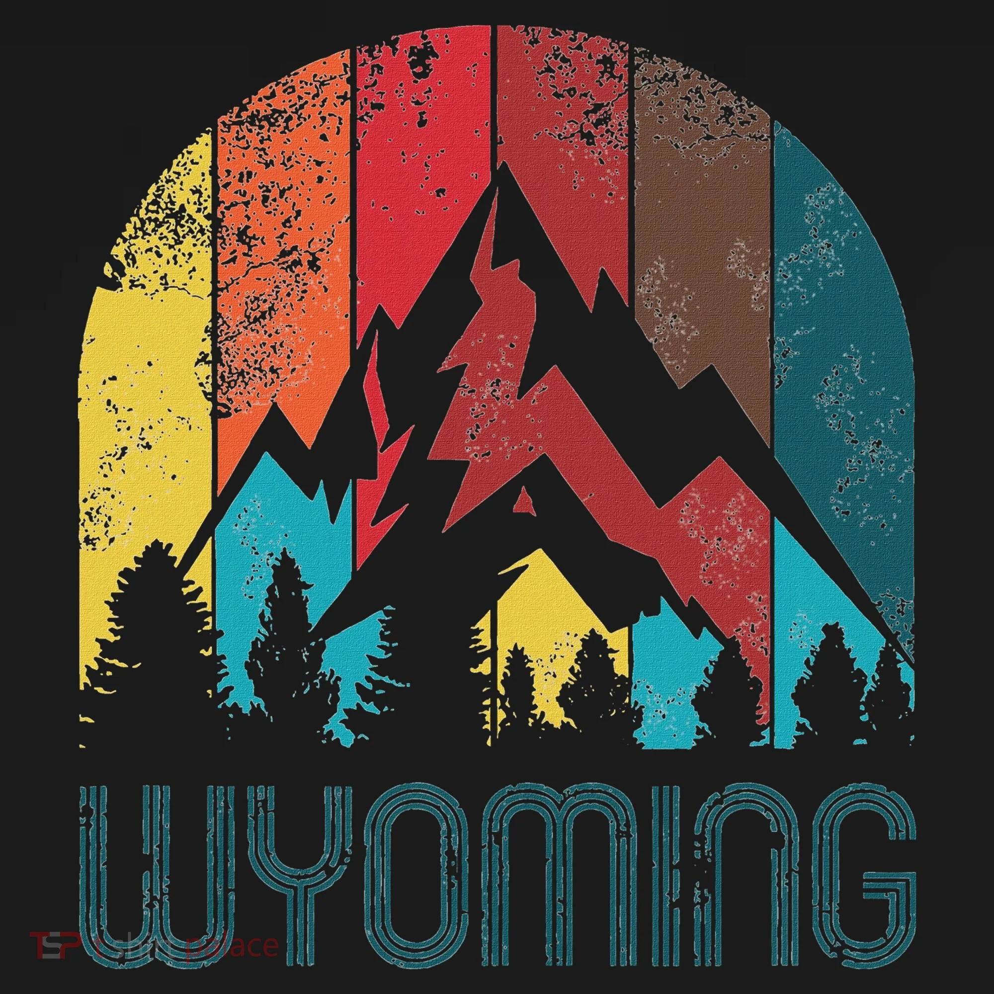 Retro Wyoming Tank Top