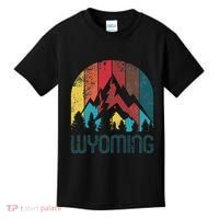 Retro Wyoming Kids T-Shirt thumb 0