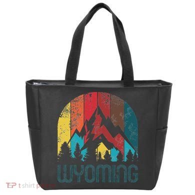 Retro Wyoming Tote Bag