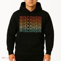 Retro Wisconsin Hoodie thumb 2