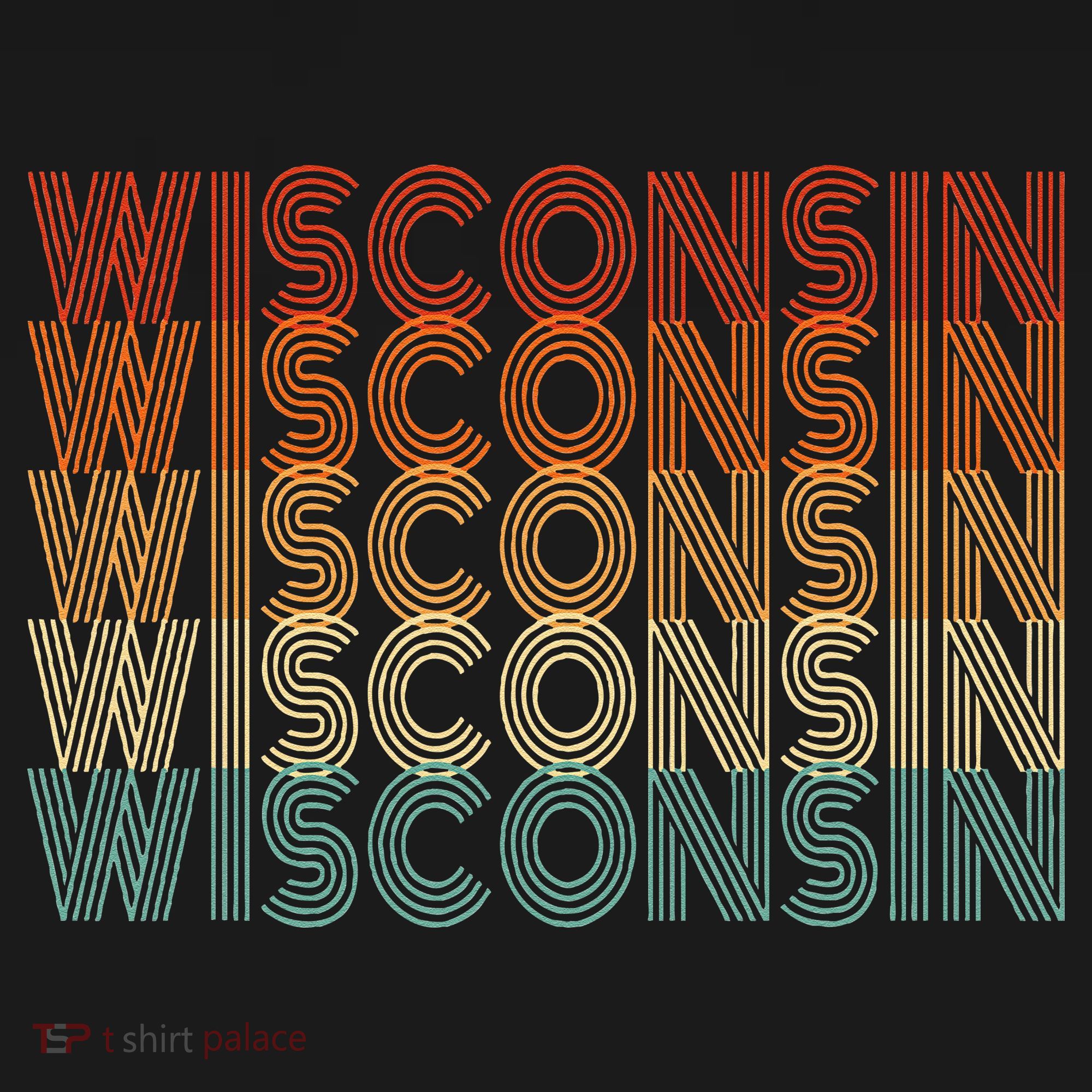 Retro Wisconsin Polo