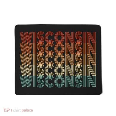 Retro Wisconsin Mousepad