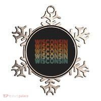 Retro Wisconsin Ornament thumb 0