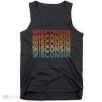 Retro Wisconsin Tank Top thumb 0