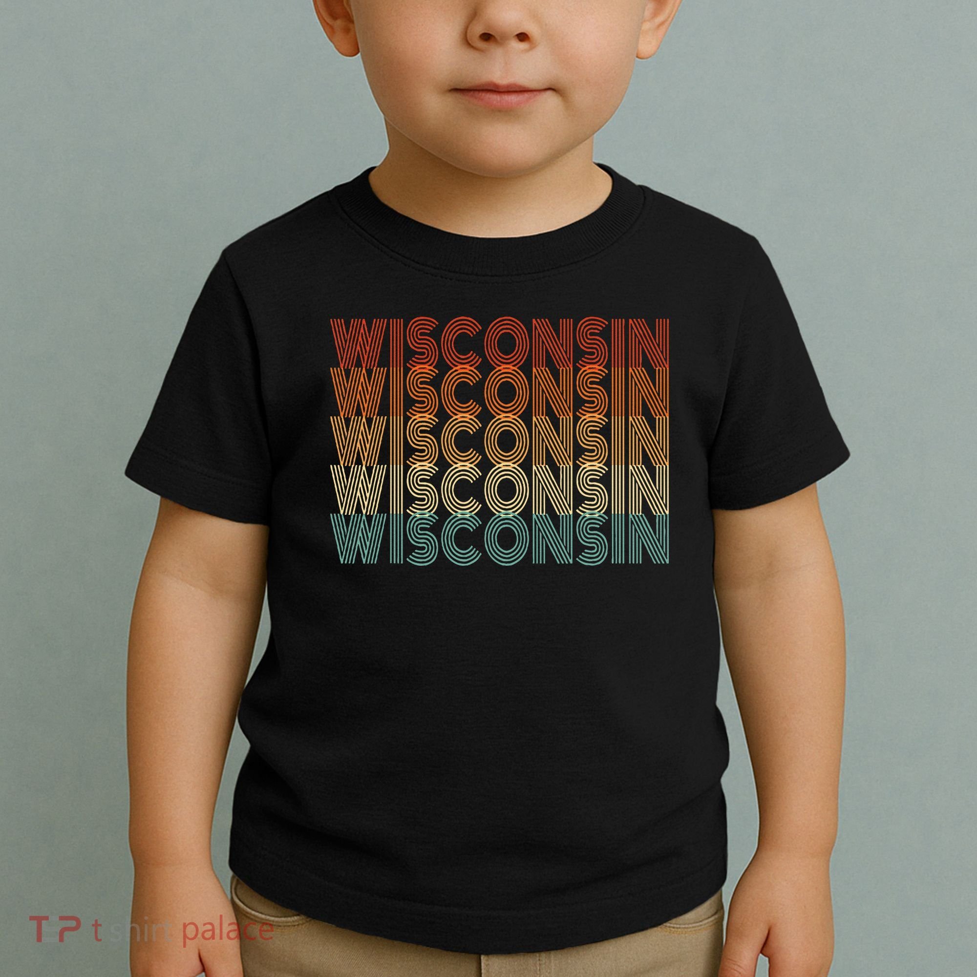 Retro Wisconsin Toddler T-Shirt