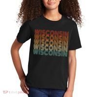 Retro Wisconsin Kids T-Shirt thumb 2