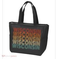 Retro Wisconsin Tote Bag thumb 3