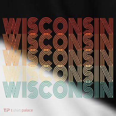 Retro Wisconsin Toddler Fine Jersey T-Shirt