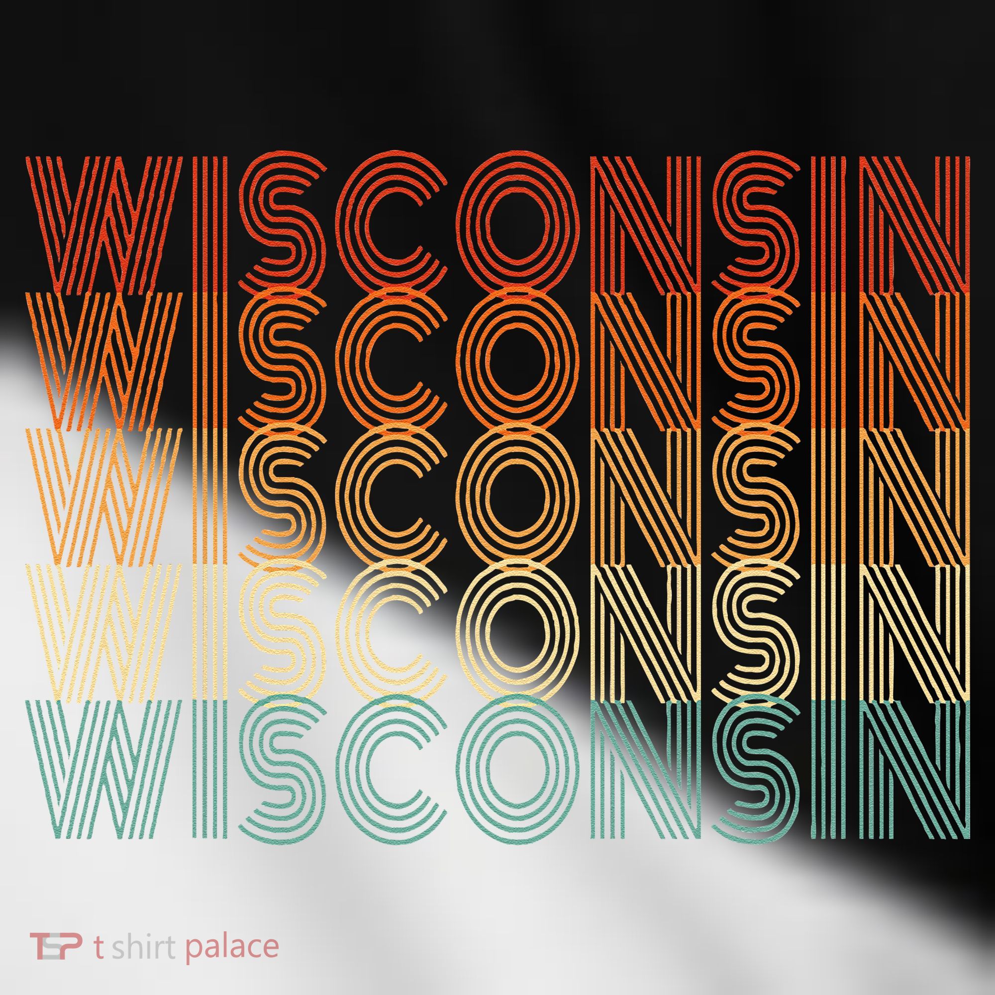 Retro Wisconsin Toddler Fine Jersey T-Shirt