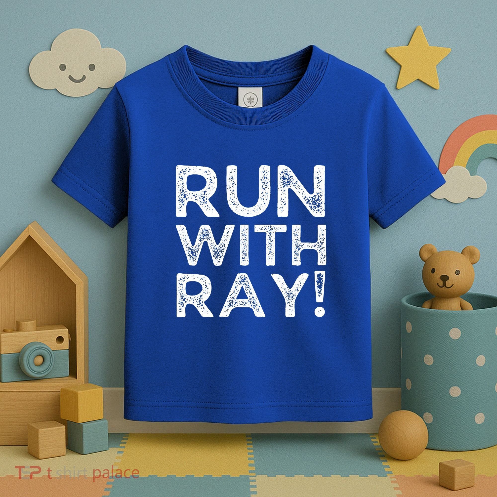 Run With Ray Toddler T-Shirt
