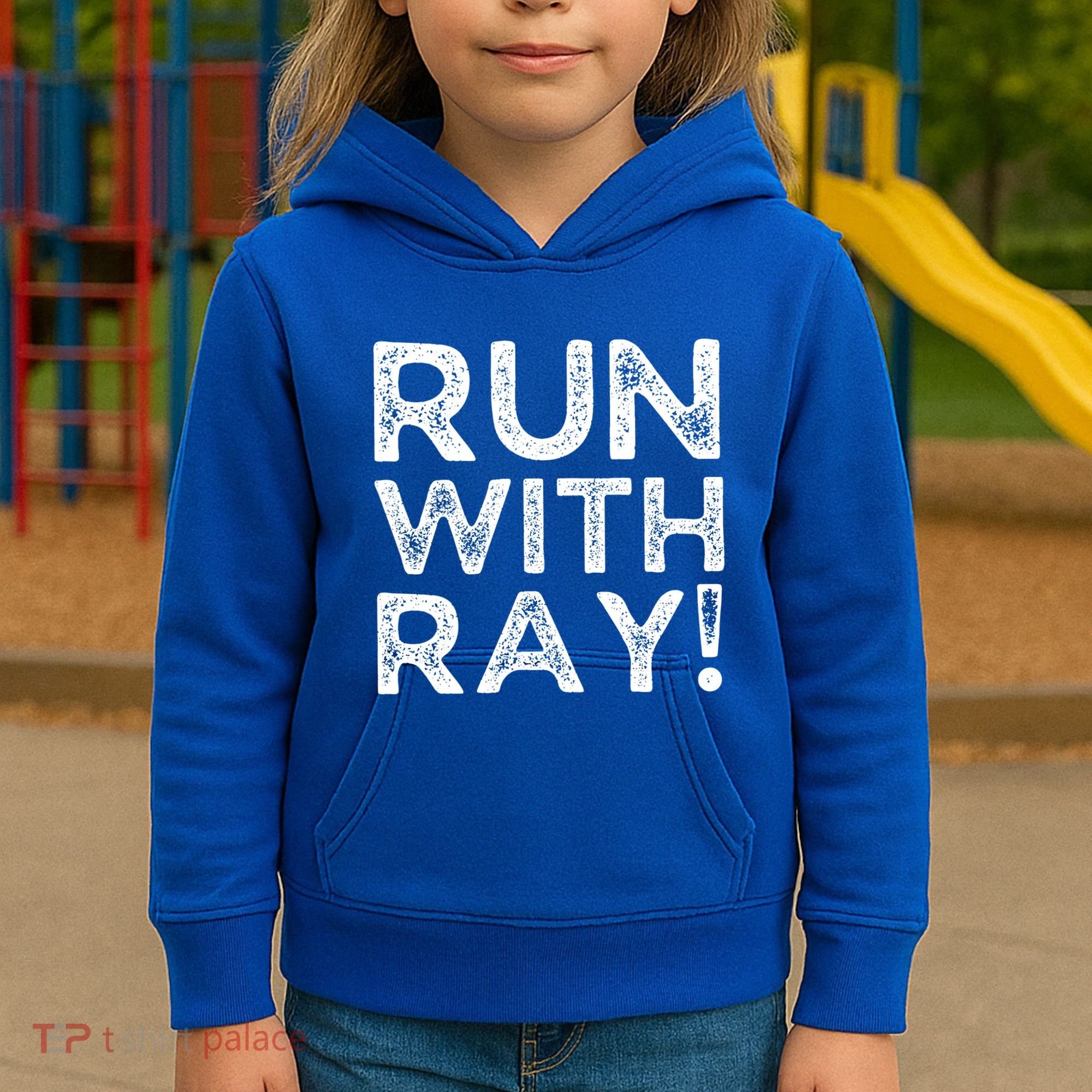 Run With Ray Kids Hoodie