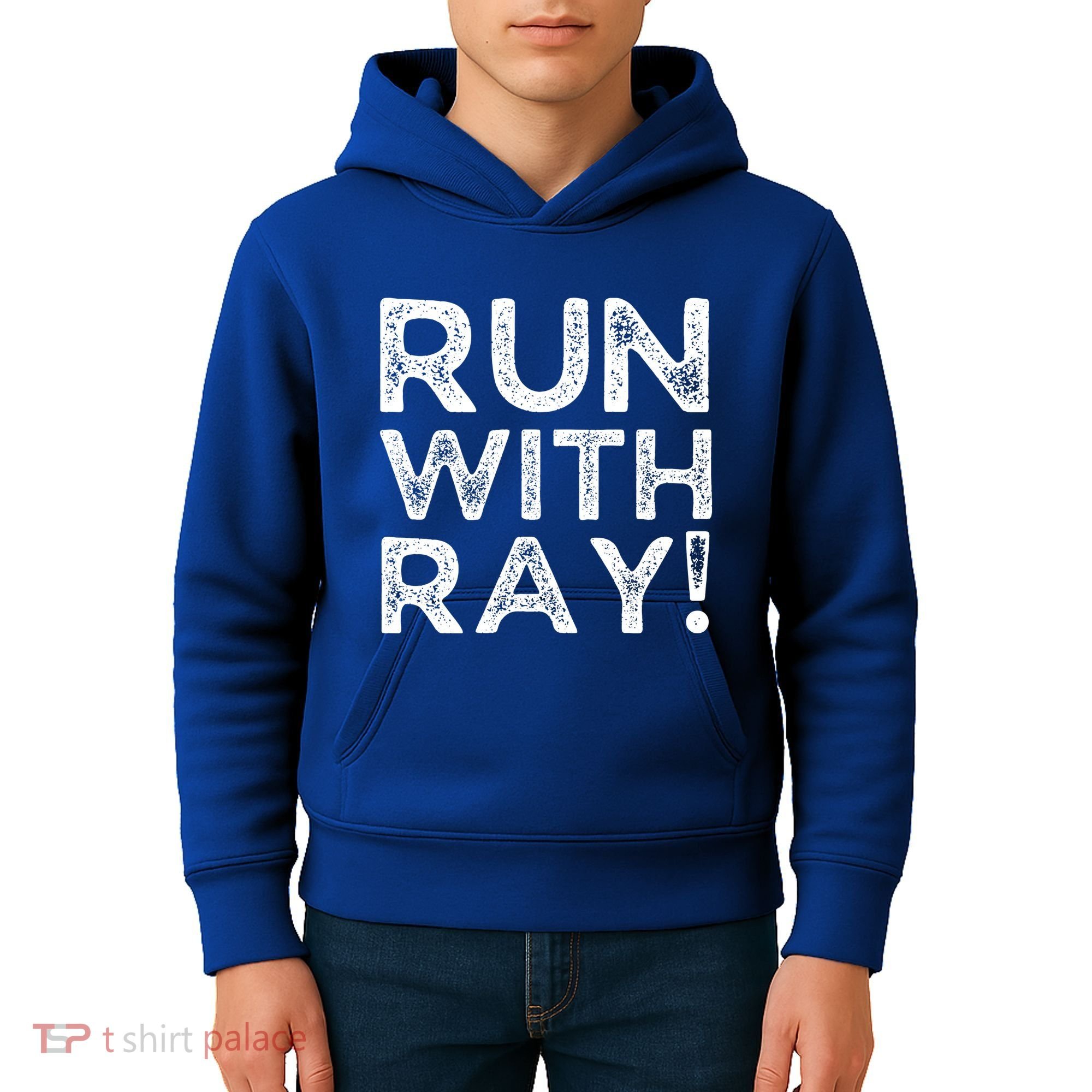 Run With Ray Kids Hoodie