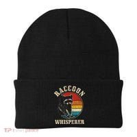 Raccoon Whisperer Retro Raccoon S.T.R.E.Et Cat Beanie thumb 0