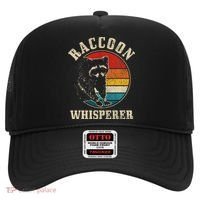 Raccoon Whisperer Retro Raccoon S.T.R.E.Et Cat Hat thumb 0