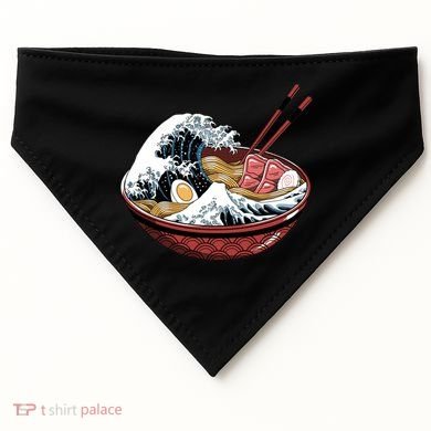 Ramen Waves USA-Made Doggie Bandana