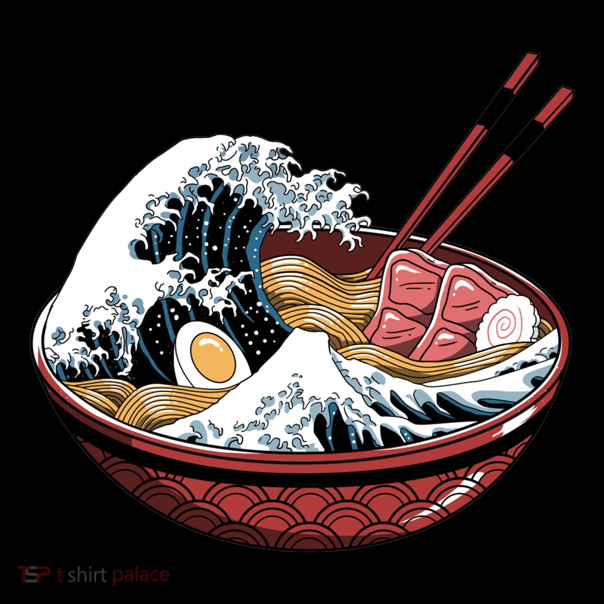 Ramen Waves Bucket Hat