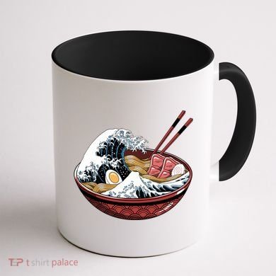 Ramen Waves Coffee Mug back