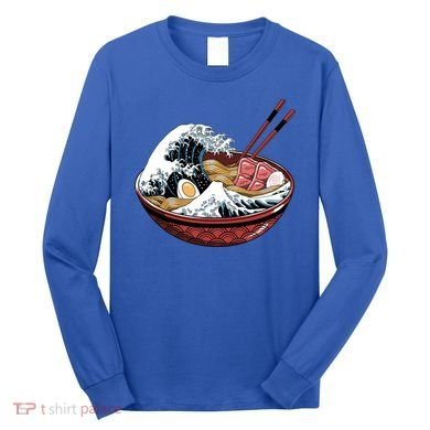Ramen Waves Long Sleeve Shirt