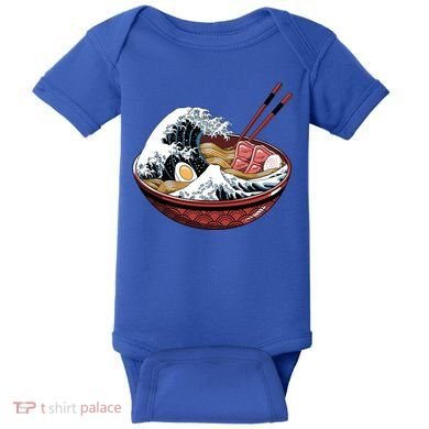Ramen Waves Baby Bodysuit