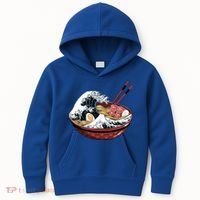 Ramen Waves Kids Hoodie thumb 0