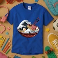 Ramen Waves Kids T-Shirt thumb 3