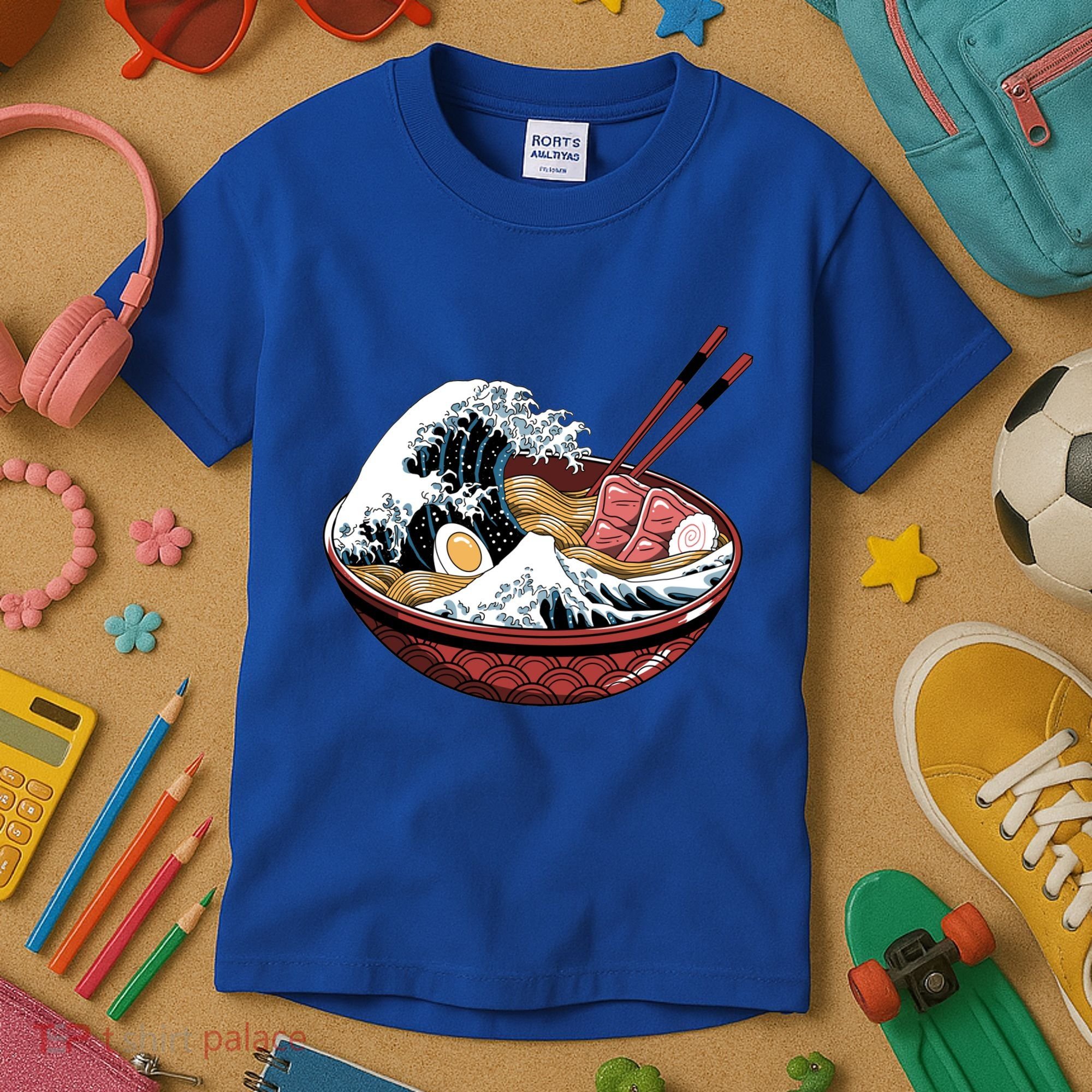 Ramen Waves Kids T-Shirt