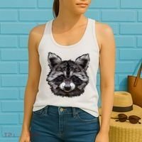 Raccoon Whisperer Raccoons Raccoon Lover Raccoon Women's Tank Top thumb 2