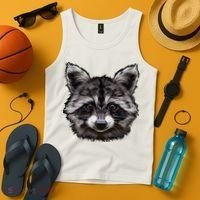 Raccoon Whisperer Raccoons Raccoon Lover Raccoon Tank Top thumb 4