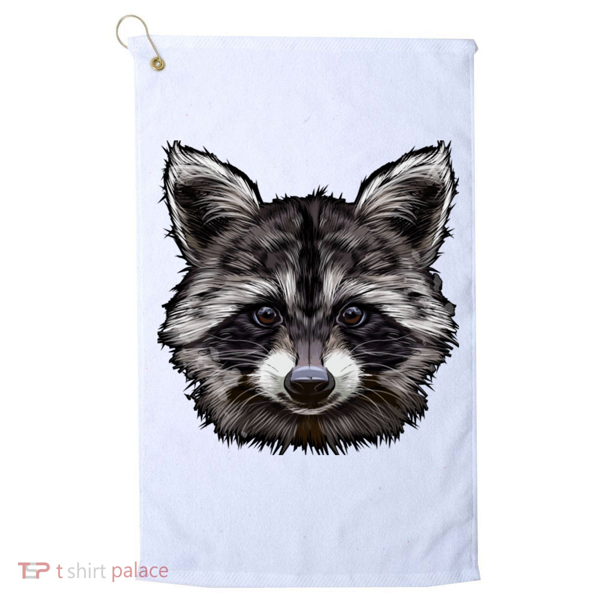 Raccoon Whisperer Raccoons Raccoon Lover Raccoon Golf Towel