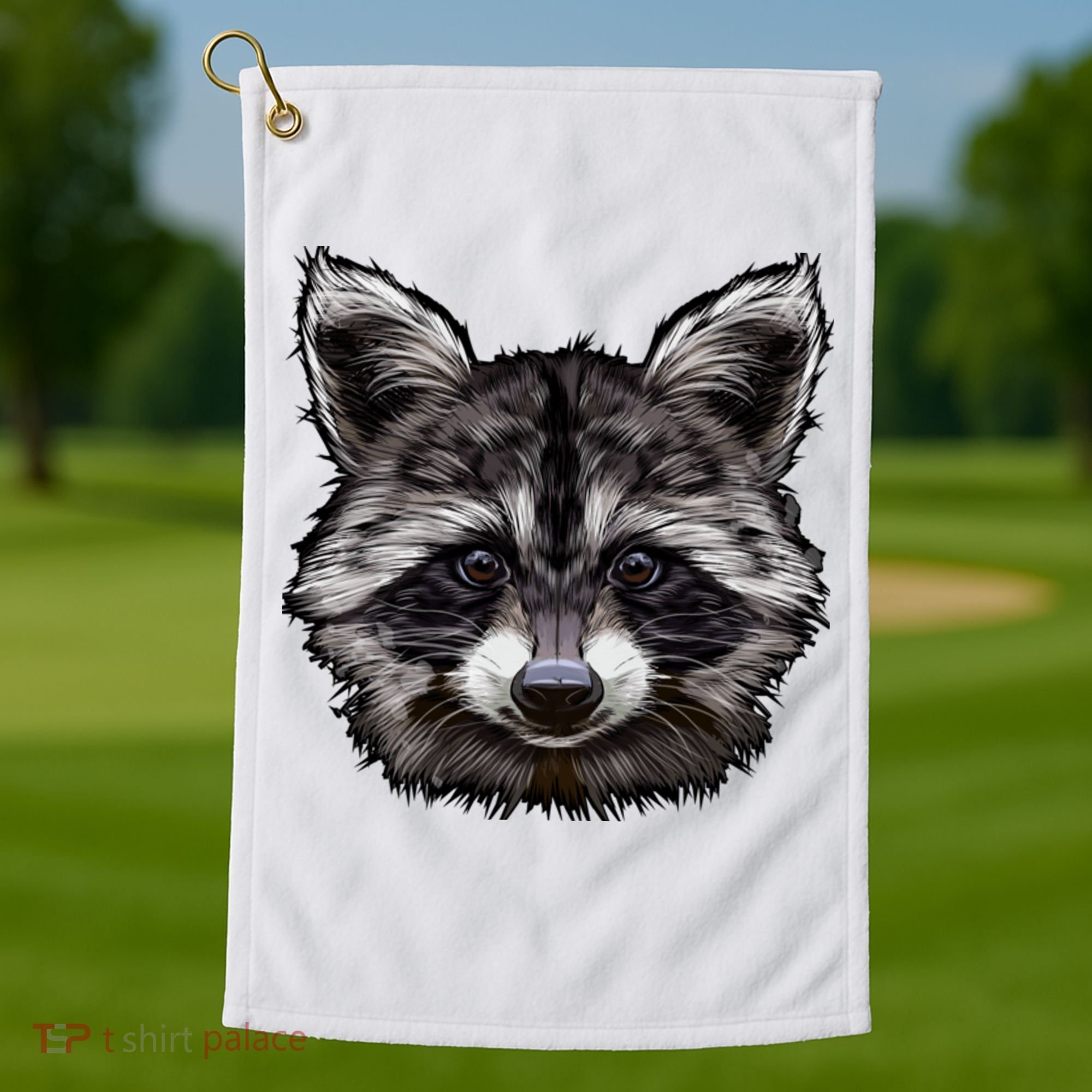 Raccoon Whisperer Raccoons Raccoon Lover Raccoon Golf Towel