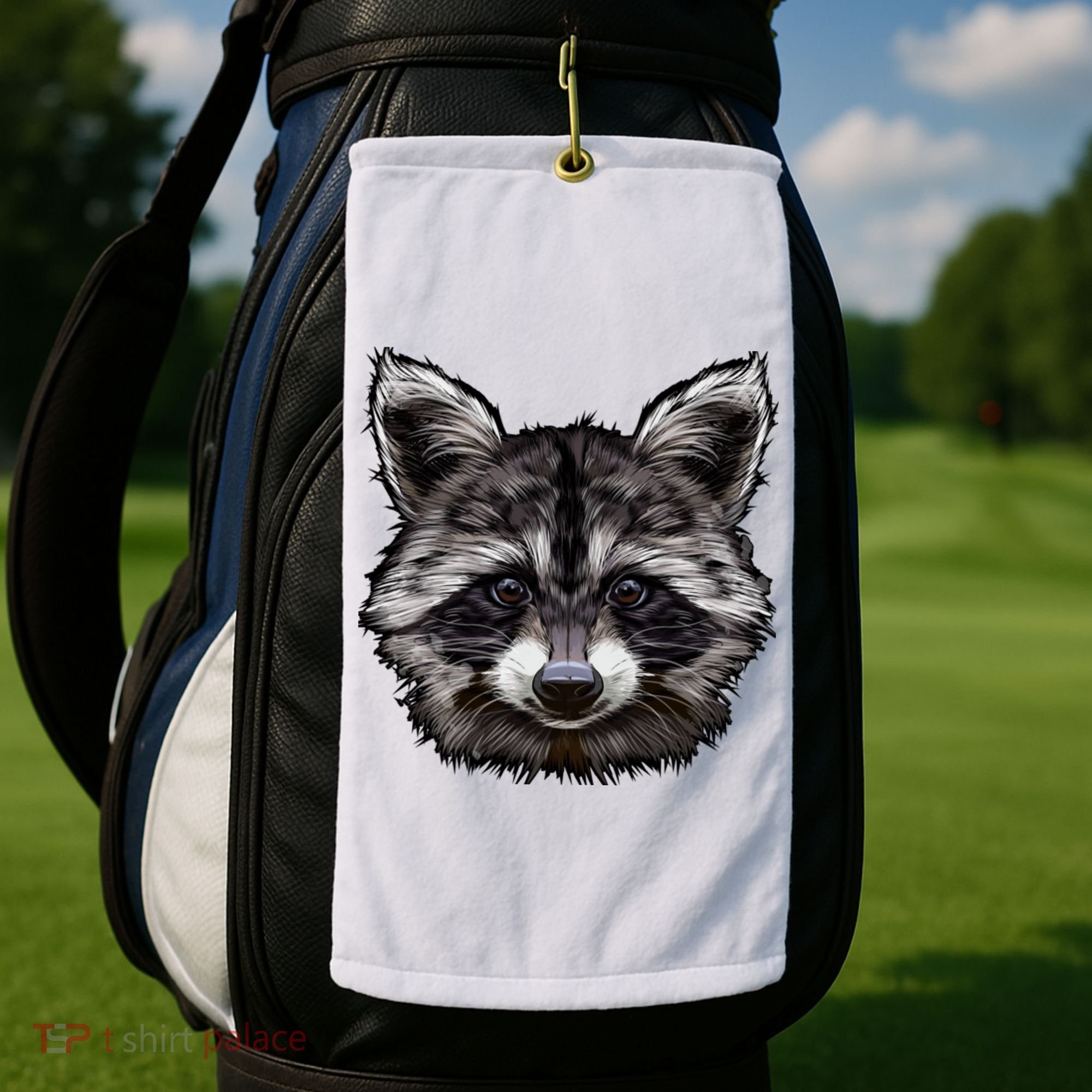 Raccoon Whisperer Raccoons Raccoon Lover Raccoon Golf Towel