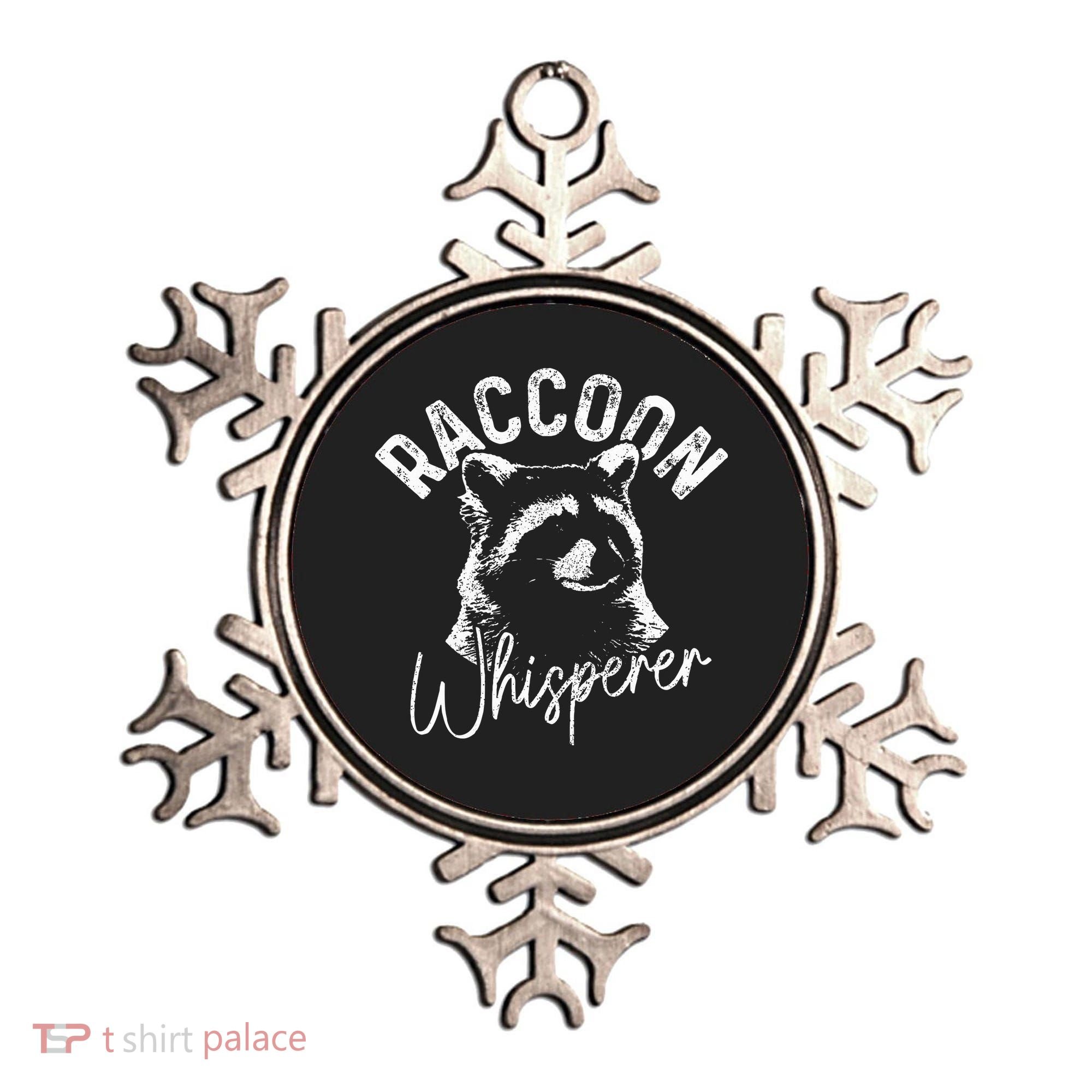 Raccoon Whisperer Racoon Ornament