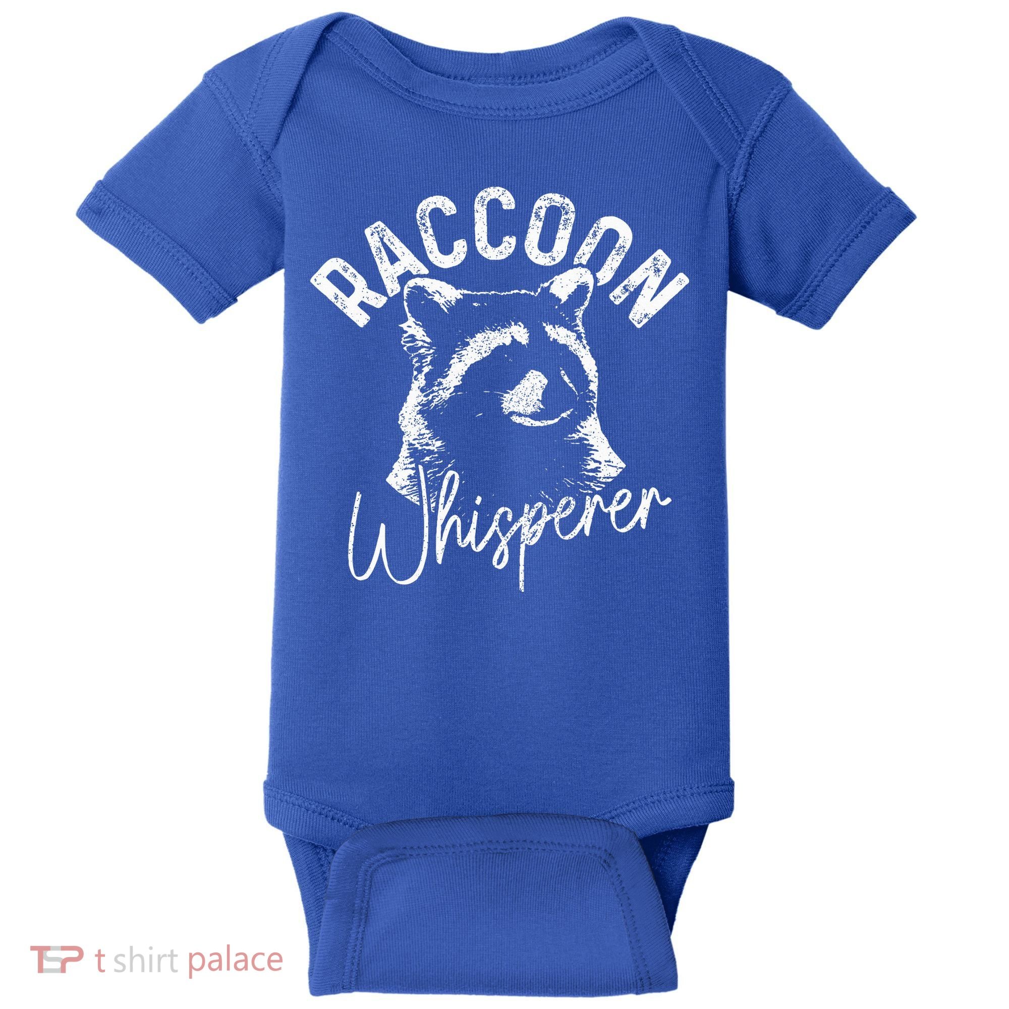 Raccoon Whisperer Racoon Baby Bodysuit