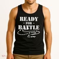 Rosary Warrior Ready For Battle Of Lepanto Rosaries Catholic Tank Top thumb 3