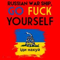 Russian War Ship Go Fuck Yourself Ukraine Santa Hat thumb 1