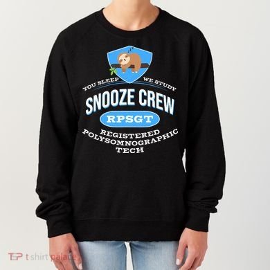 RPSGT Wee Sloth Snooze Crew Registered PolySomnoGraphic Tech Women's Sweatshirt