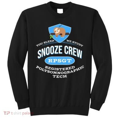 RPSGT Wee Sloth Snooze Crew Registered PolySomnoGraphic Tech Sweatshirt