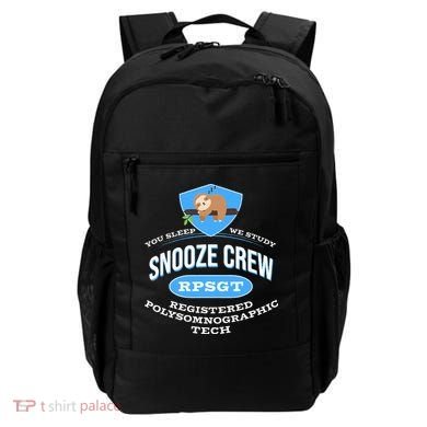 RPSGT Wee Sloth Snooze Crew Registered PolySomnoGraphic Tech Backpack