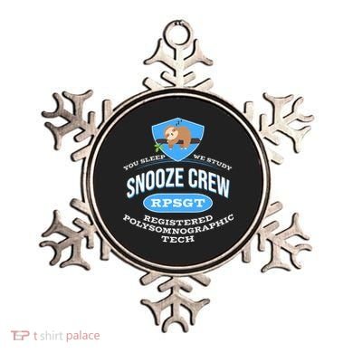 RPSGT Wee Sloth Snooze Crew Registered PolySomnoGraphic Tech Ornament