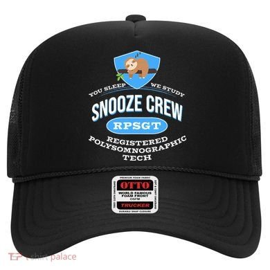 RPSGT Wee Sloth Snooze Crew Registered PolySomnoGraphic Tech Hat