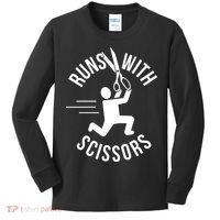 Runs With Scissors Kids Long Sleeve Shirt thumb 0