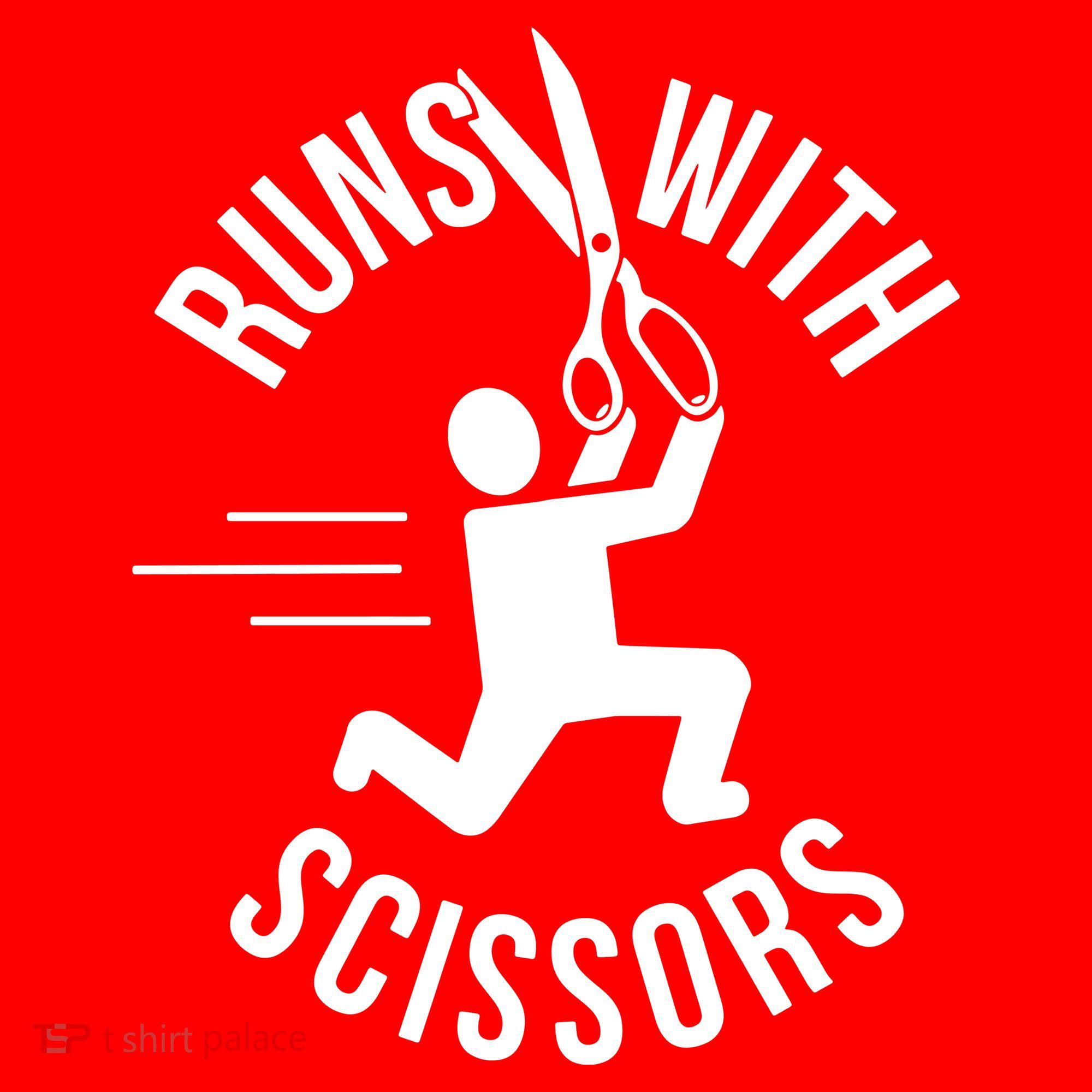 Runs With Scissors Santa Hat