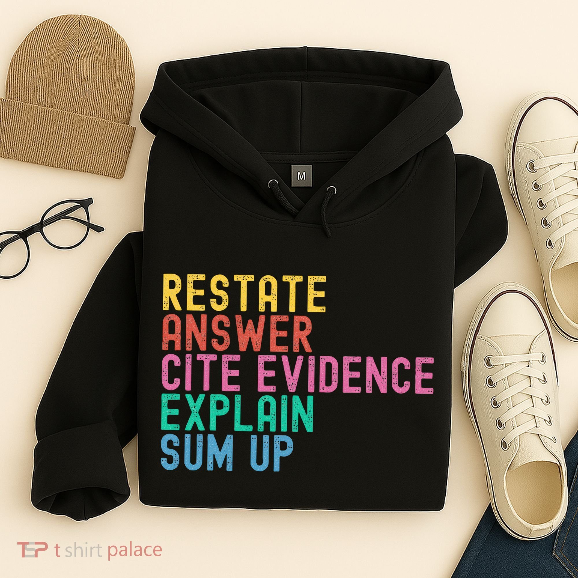 Races Writing Strategy Funny Text Evidence English Teacher Hoodie