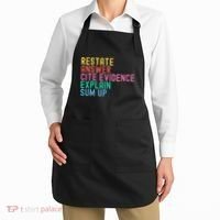 Races Writing Strategy Funny Text Evidence English Teacher Apron thumb 2