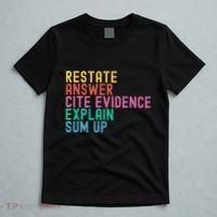 Races Writing Strategy Funny Text Evidence English Teacher T-Shirt thumb 5