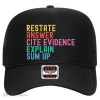 Races Writing Strategy Funny Text Evidence English Teacher Hat thumb 0
