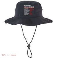 Retirement Weekly Schedule Retirement Life Funny Retirement Bucket Hat thumb 0