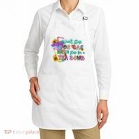 Retro WonT Stop For Gas But ILl Stop For A Tea Bomb Apron thumb 2